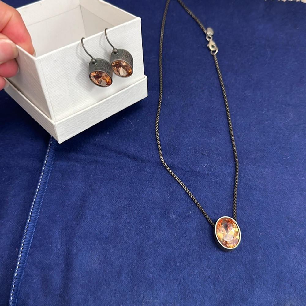 Silpada Earrings and Necklace Set